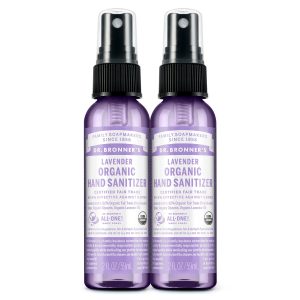Dr Bronner's Lavender - Hand Sanitizer 2-Pack